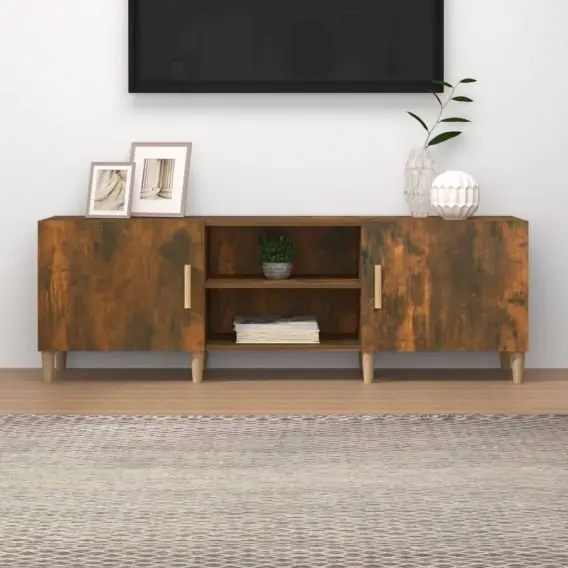 Zniżka Szafka pod telewizor, przydymiony dąb, 150x30x50 cm Lumarko! - Hurtownia wielobranżowa Lumarko